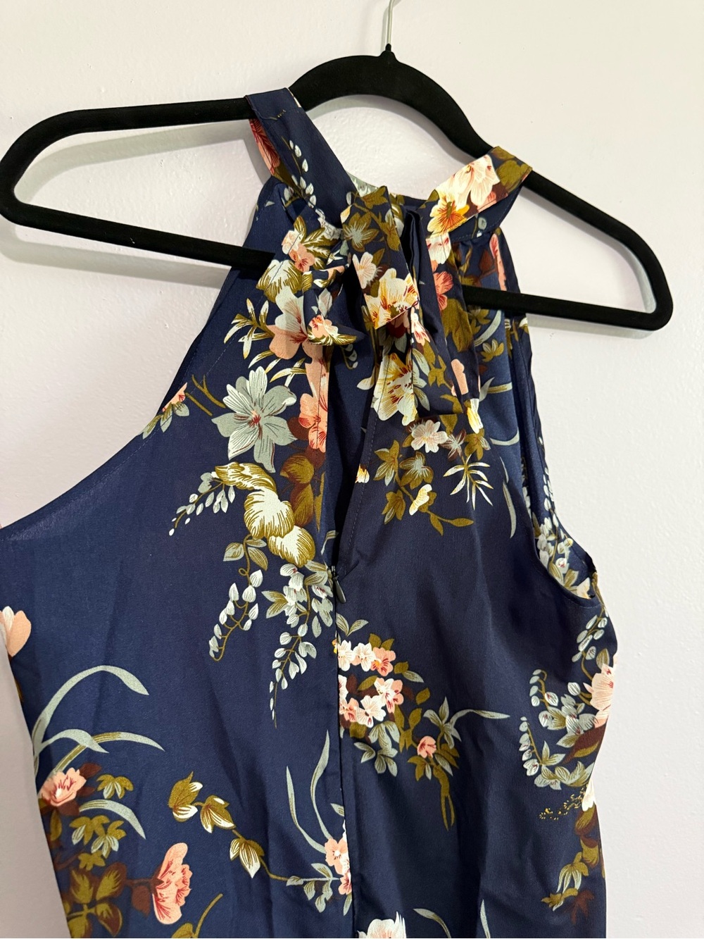 Floerns Women’s Sleeveless Halter Neck Vintage Floral Maxi Dress Size Medium - Picture 5 of 9